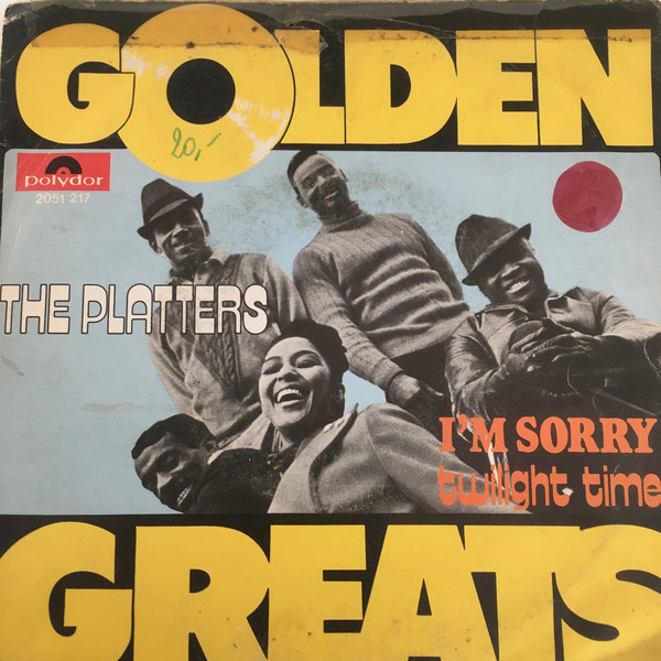 Accords et paroles I'm Sorry The Platters