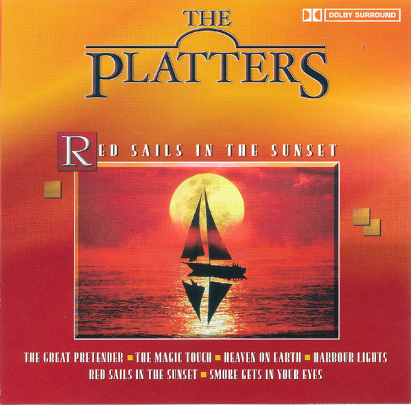Accords et paroles Red sails in the sunset The Platters