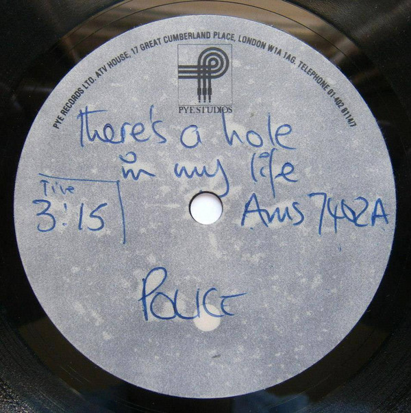 Accords et paroles Hole In My Life The Police