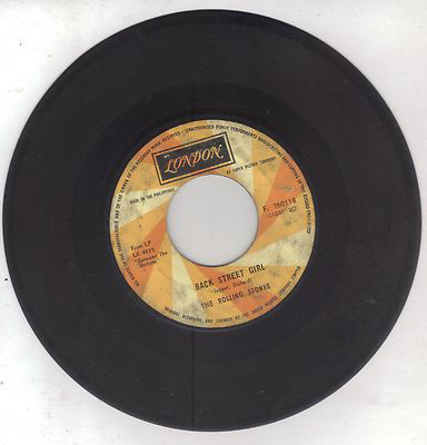 Accords et paroles Back Street Girl The Rolling Stones