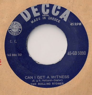 Accords et paroles Can I Get A Witness The Rolling Stones