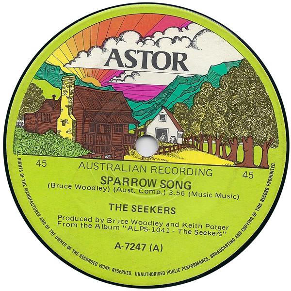 Accords et paroles Sparrow Song The Seekers