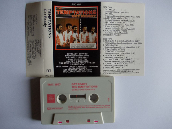 Accords et paroles Get Ready The Temptations