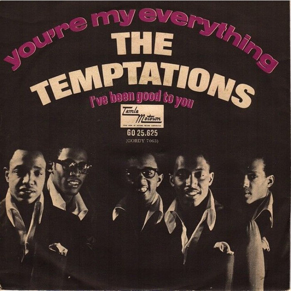 Accords et paroles Youre My Everything The Temptations