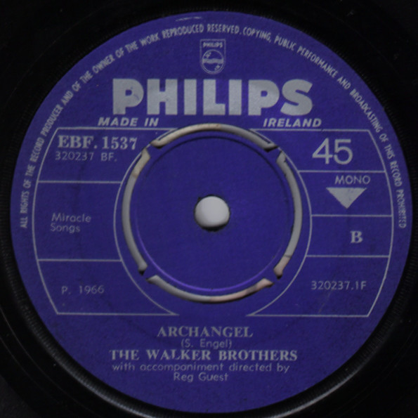 Accords et paroles Archangel The Walker Brothers