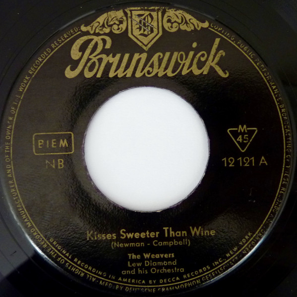 Accords et paroles Wimoweh The Weavers