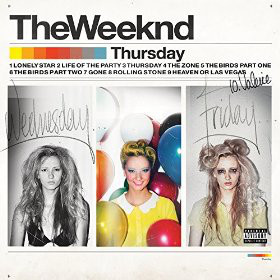 Accords et paroles Thursday The Weeknd