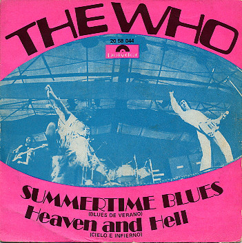 Accords et paroles Summertime Blues The Who