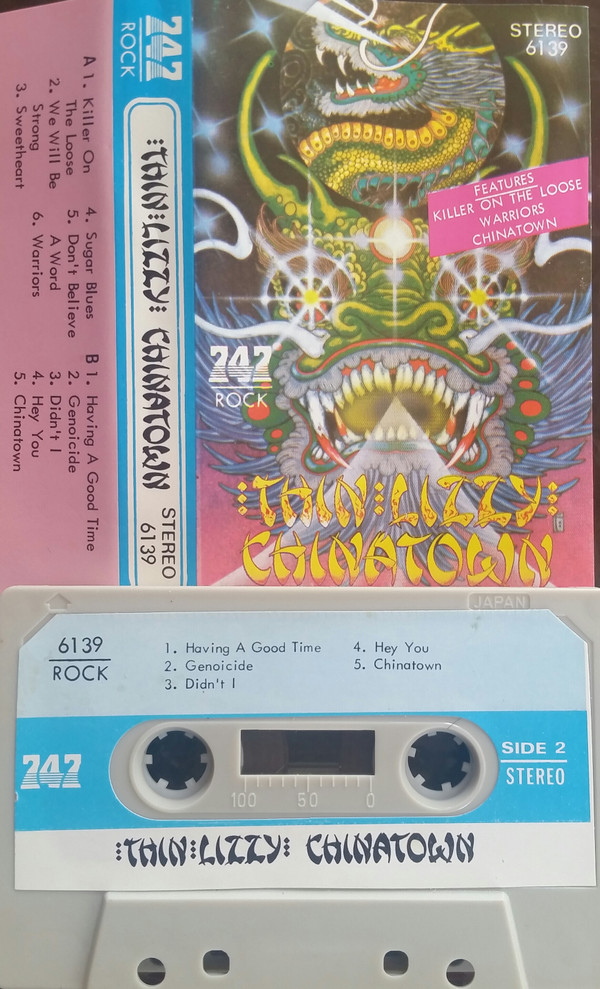 Accords et paroles Chinatown Thin Lizzy