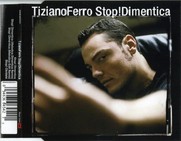 Accords et paroles Stop Dimentica Tiziano Ferro