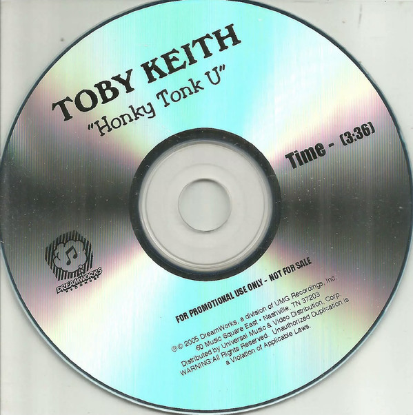 Accords et paroles Honky Tonk U Toby Keith
