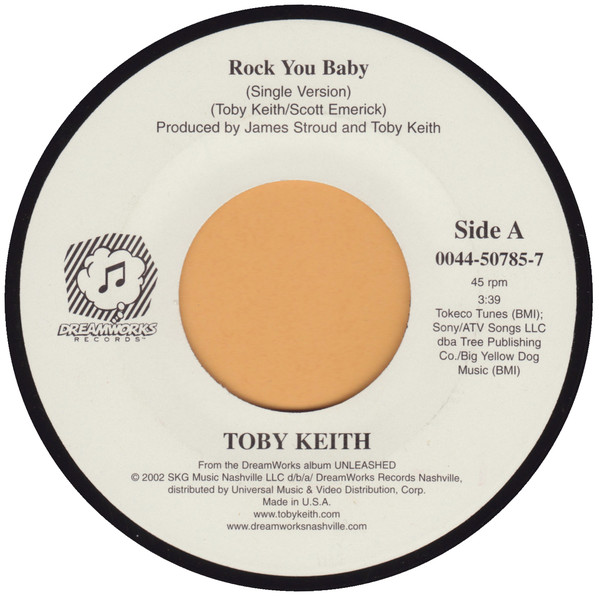 Accords et paroles Rock you baby Toby Keith