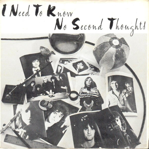 Accords et paroles No Second Thoughts Tom Petty