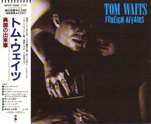 Accords et paroles Foreign Affair Tom Waits
