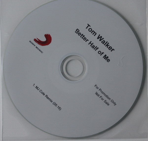 Accords et paroles Better Half Of Me Tom Walker