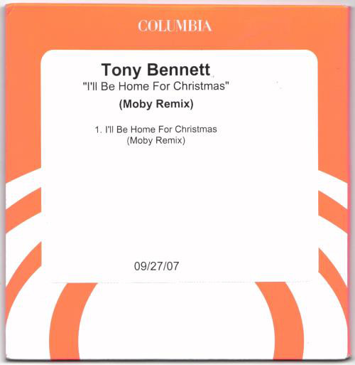 Accords et paroles I'll Be Home For Christmas Tony Bennett