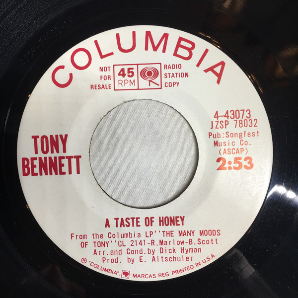 Accords et paroles It's A Sin To Tell A Lie Tony Bennett