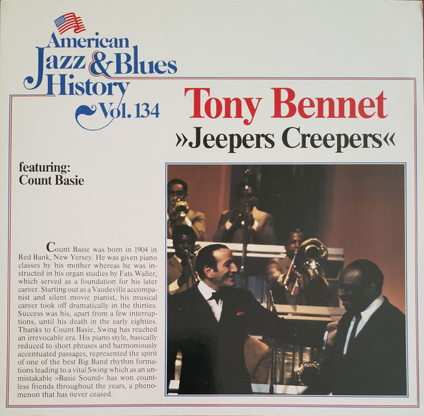 Accords et paroles Jeepers Creepers Tony Bennett