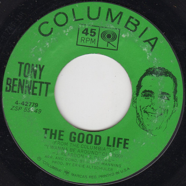 Accords et paroles Manhattan Tony Bennett