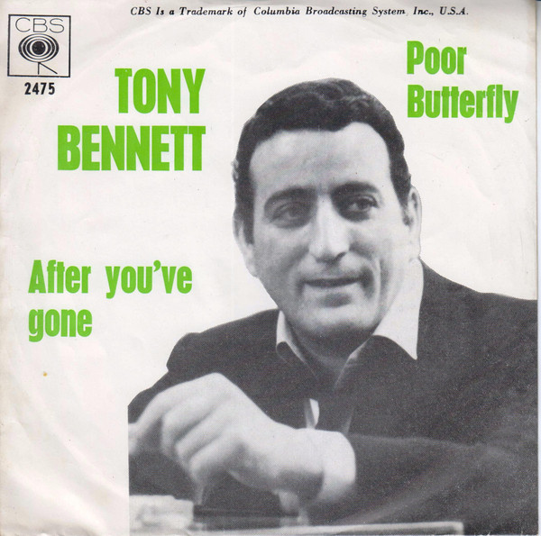Accords et paroles Poor Butterfly Tony Bennett