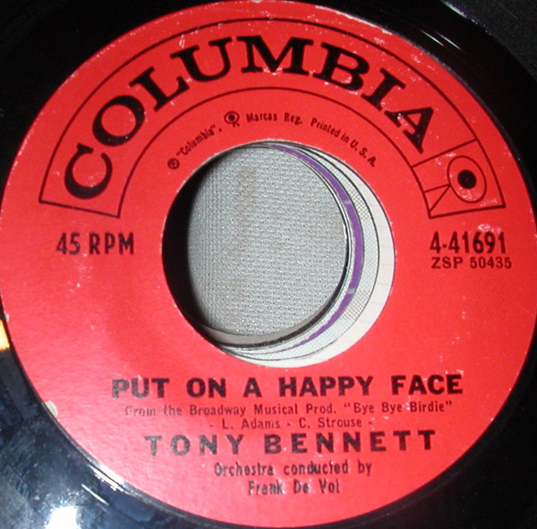 Accords et paroles Put On A Happy Face Tony Bennett