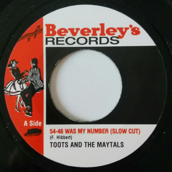 Accords et paroles 54 46 Was My Number Toots and the Maytals