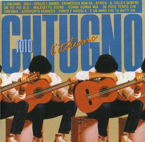Accords et paroles Litaliano Toto Cutugno