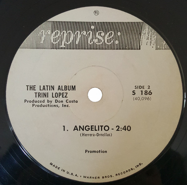 Accords et paroles Besame Mucho Trini Lopez