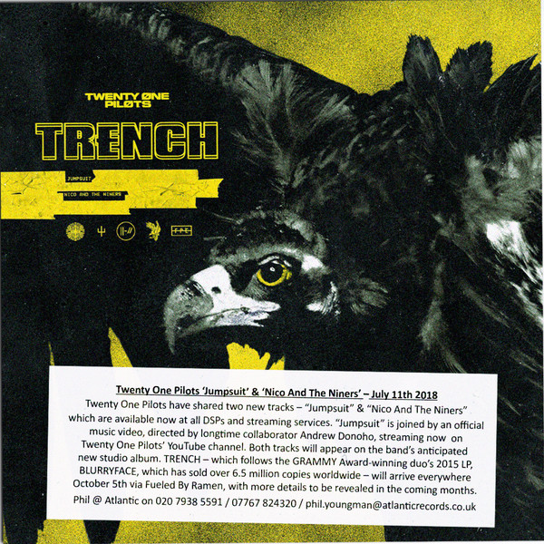 Accords et paroles Jumpsuit twenty one pilots