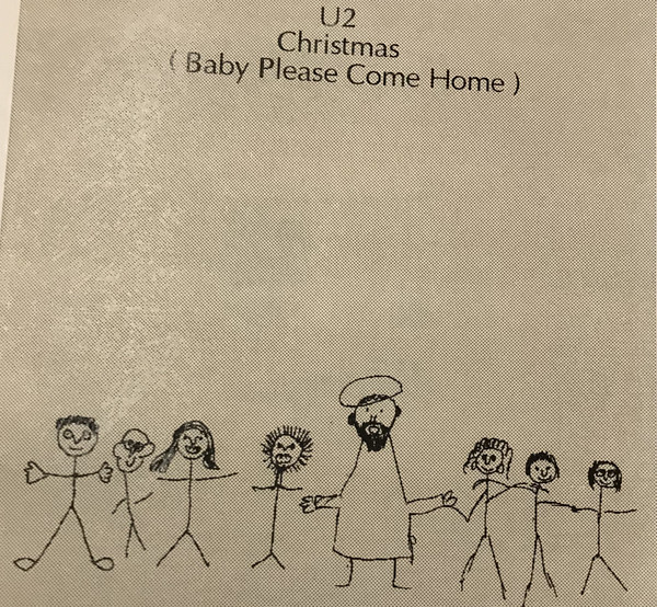 Accords et paroles Christmas Baby Please come Home U2