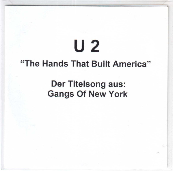 Accords et paroles The hands that built America U2