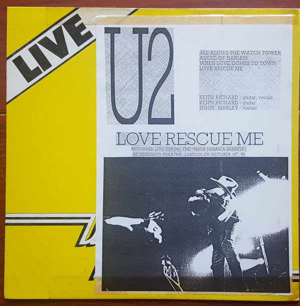 Accords et paroles Love Rescue Me U2