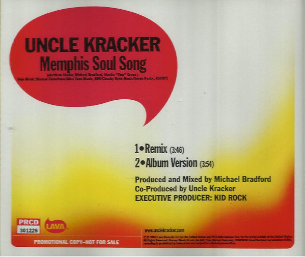 Accords et paroles Memphis Soul Song Uncle Kracker