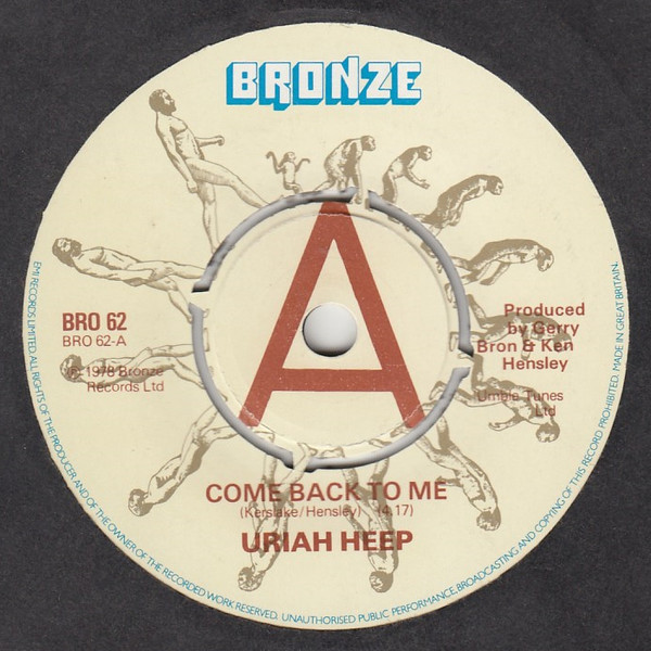 Accords et paroles Come Back To Me Uriah Heep