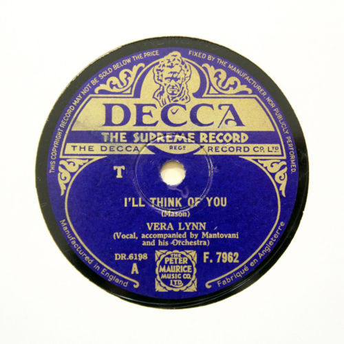 Accords et paroles It's Always You Vera Lynn