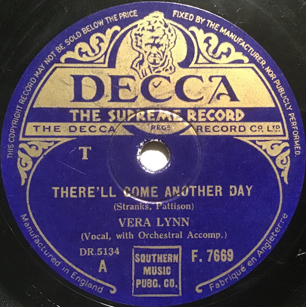 Accords et paroles Maybe Vera Lynn