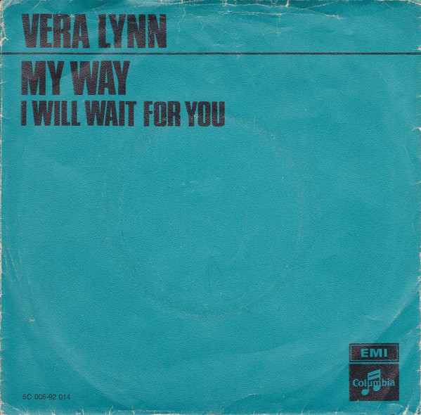 Accords et paroles My Way Vera Lynn
