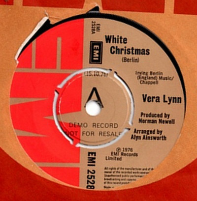 Accords et paroles White Christmas Vera Lynn