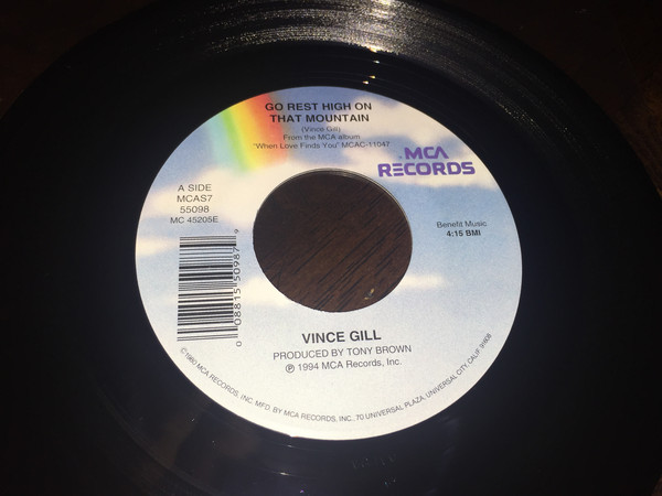 Accords et paroles Go Rest High On That Mountain Vince Gill