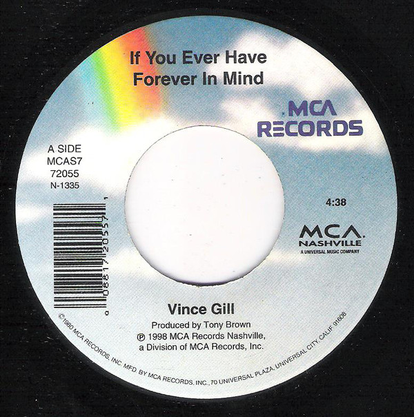 Accords et paroles If You Ever Have Forever In Mind Vince Gill