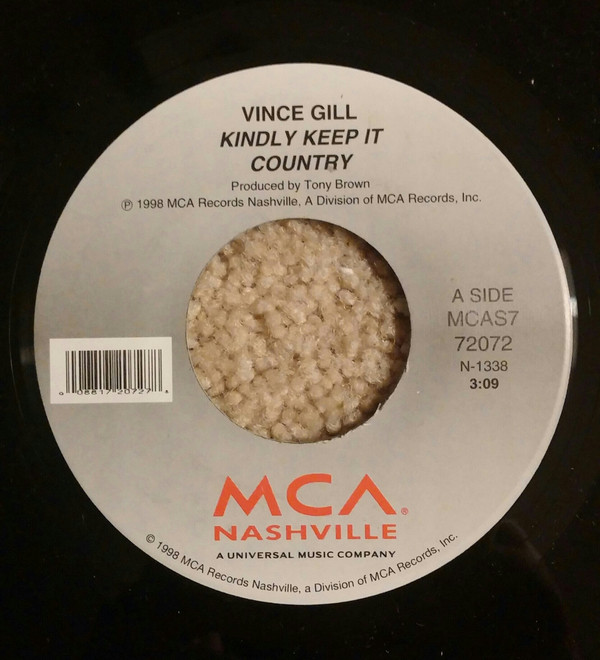 Accords et paroles Kindly Keep It Country Vince Gill