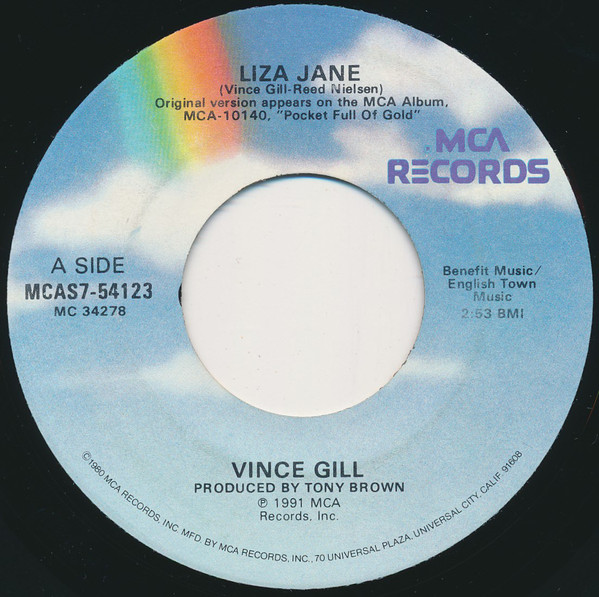 Accords et paroles Liza Jane Vince Gill