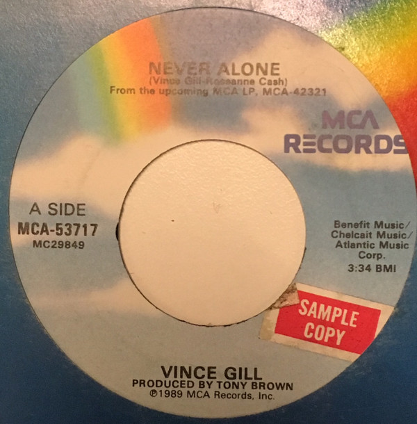 Accords et paroles Never Alone Vince Gill