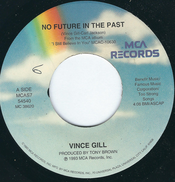 Accords et paroles No Future in the Past Vince Gill