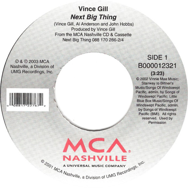Accords et paroles Someday Vince Gill