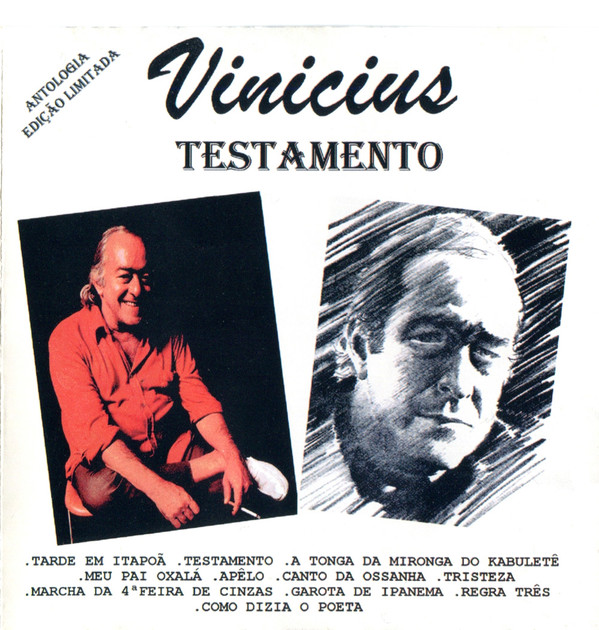 Accords et paroles Testamento Vinicius de Moraes