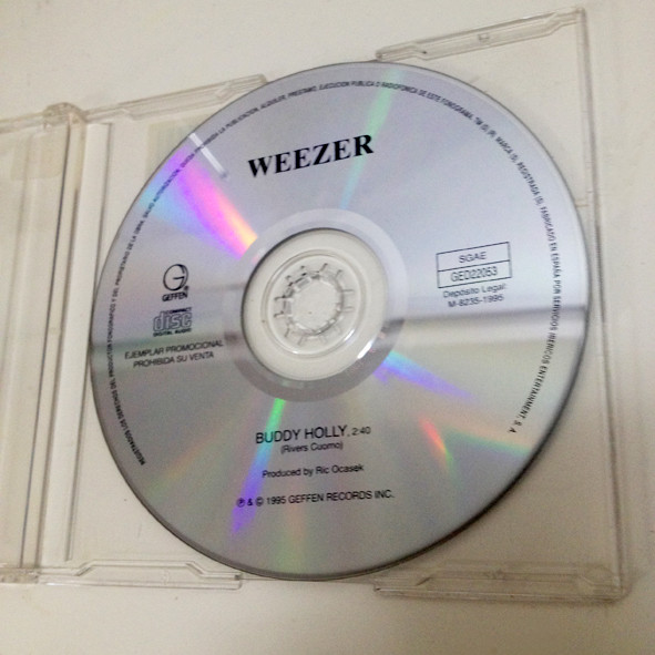 Accords et paroles Buddy Holly Weezer