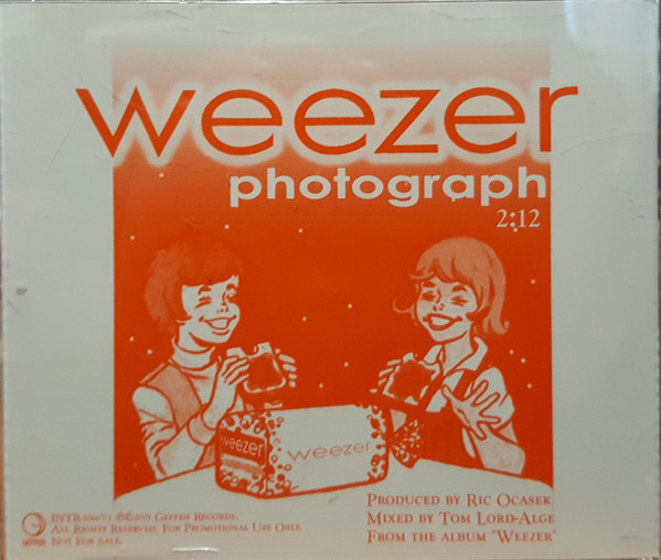 Accords et paroles Photograph Weezer