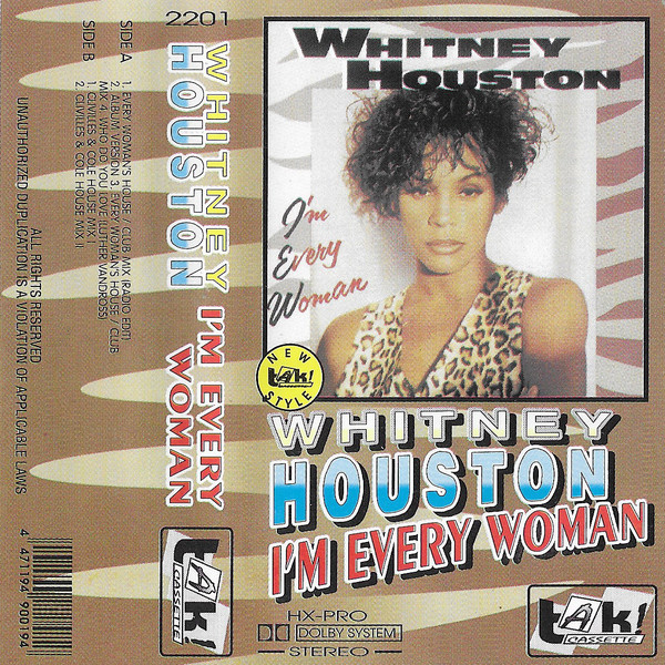 Accords et paroles I´m Every Woman Whitney Houston