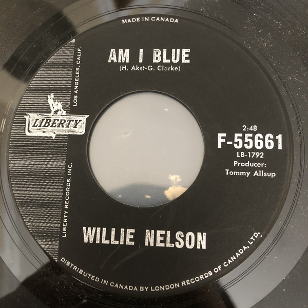 Accords et paroles Am I blue Willie Nelson